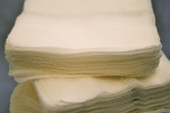 Gauze for aftercare